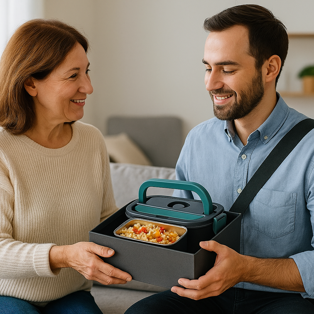 Lonchera Eléctrica – Calienta tu comida – Disfruta almuerzos caseros en minutos donde estés
