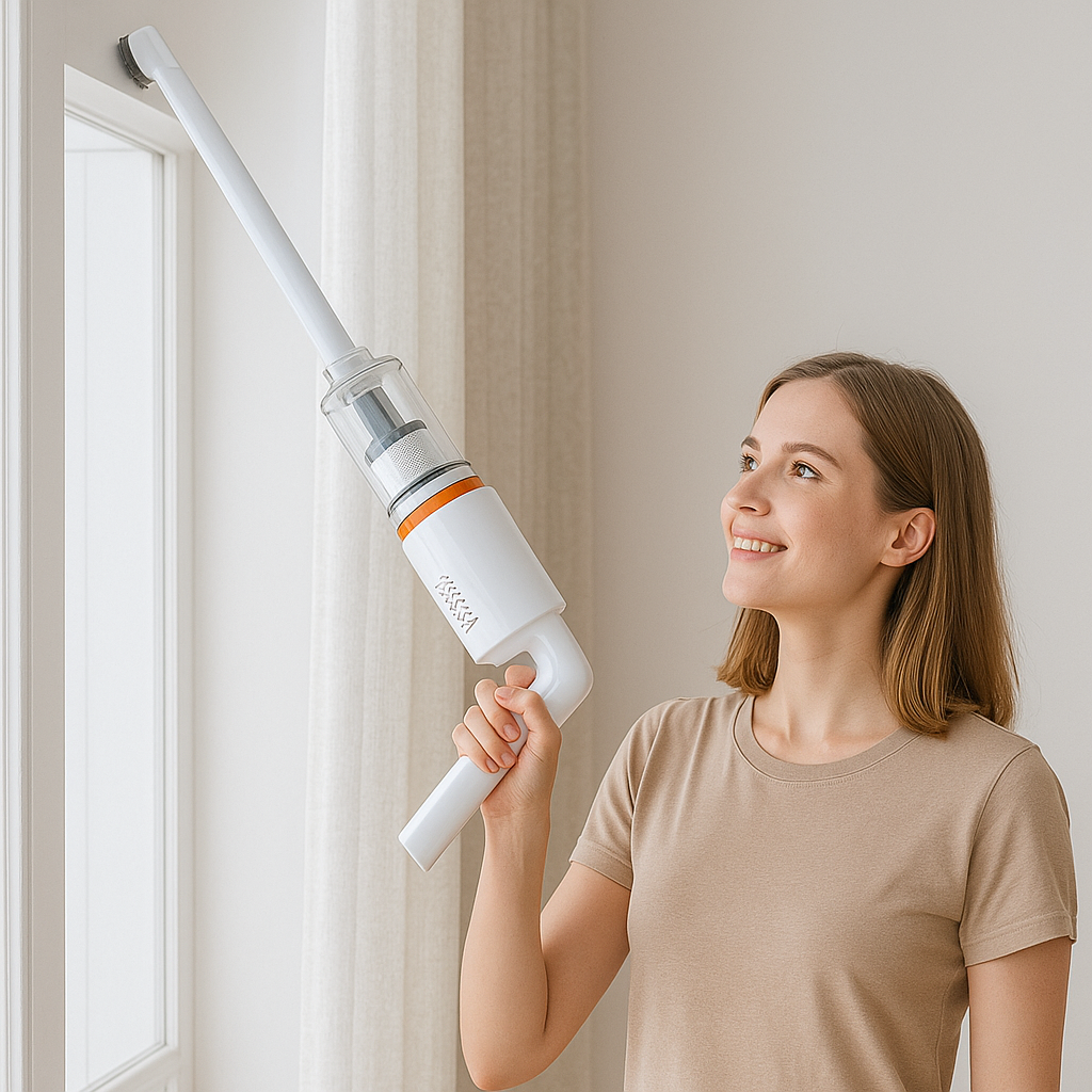 Vacuum Pro – Succión potente – Limpia todo tu hogar sin esfuerzo ni enchufes